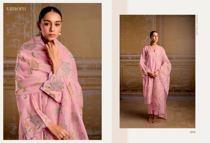 Qurbat By Kimora Heer Bamber Silk Printed Designer Salwar Suits Wholesale Shop In Surat
